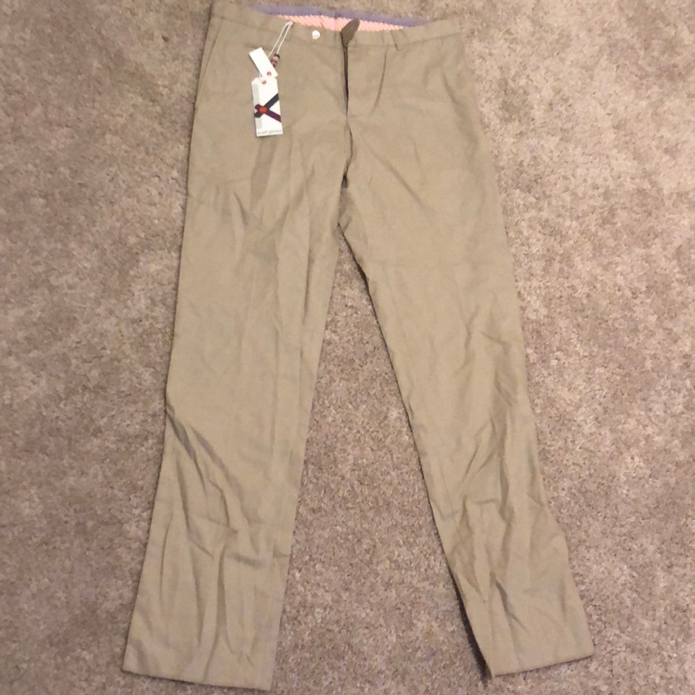 Scott James tan slacks
